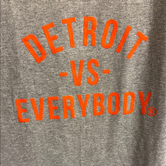 Detroit Vs. Everybody Long Shirt - Picture 3 of 4